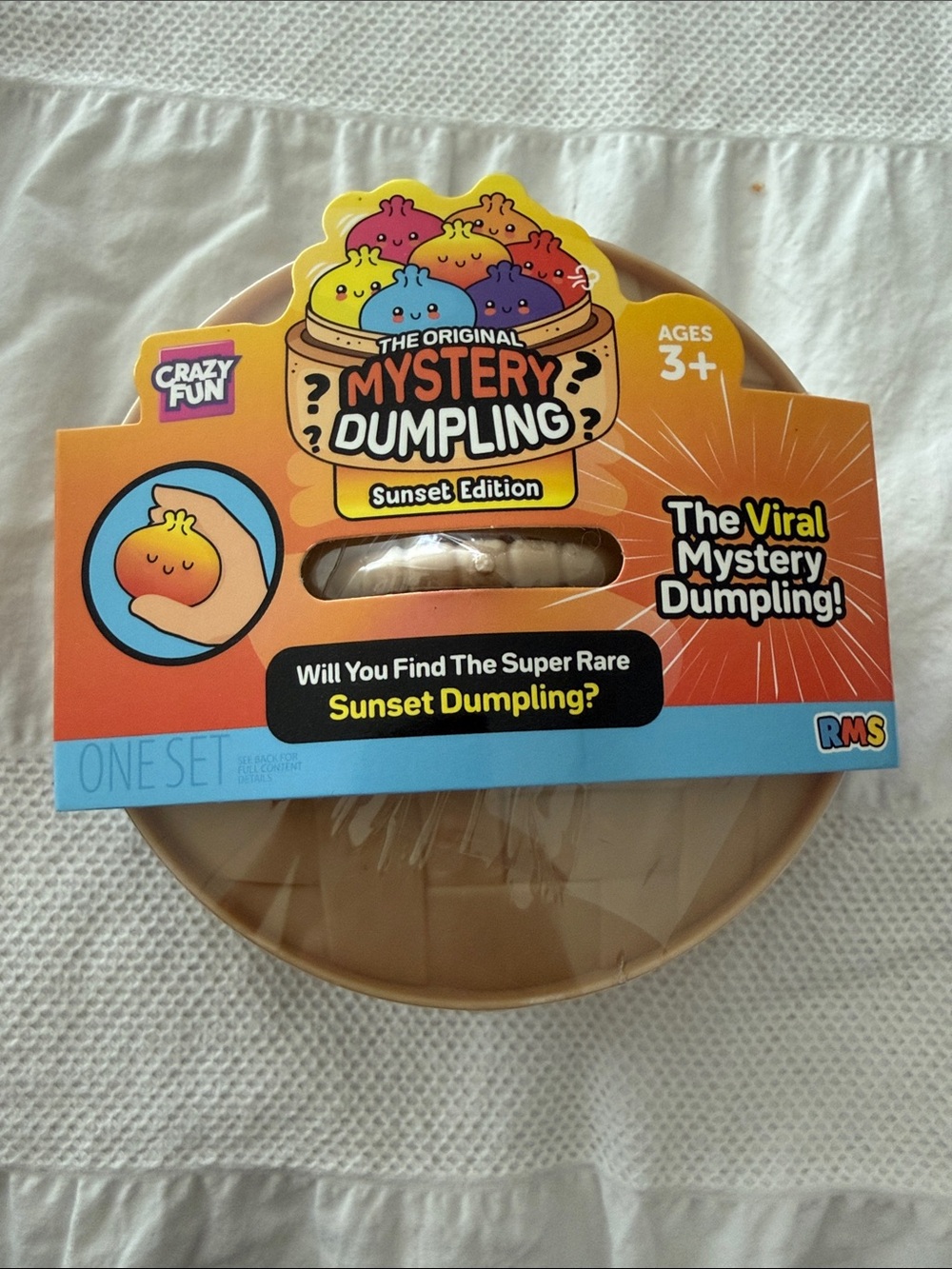 Mystery Dumpling Sunset Edition Collectible Set - Orange & Yellow